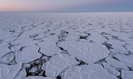 Sea Ice, photo by Olaf Schneider, Norwegian Polar Institute Norway